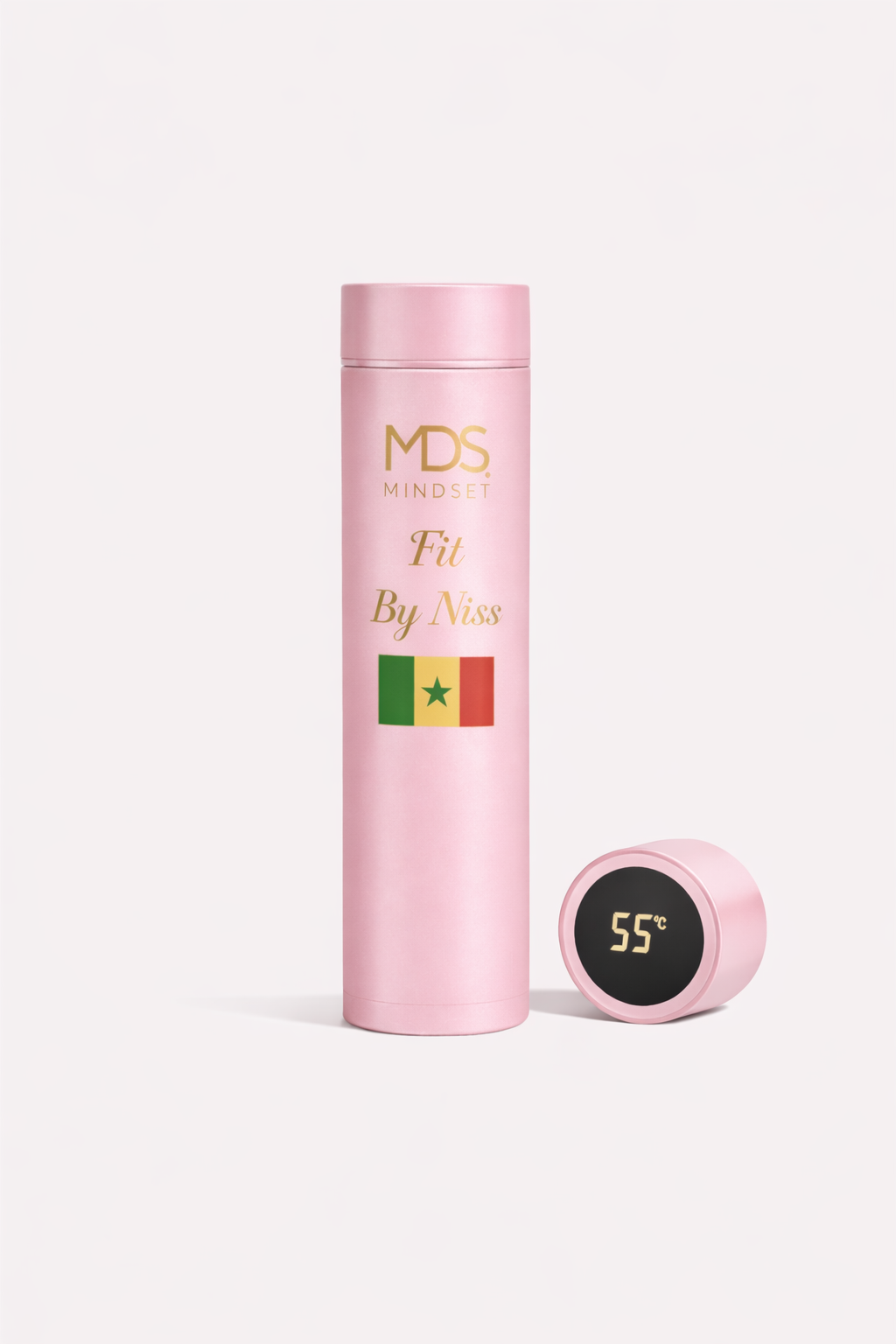 Bouteille Premium Personnalisable avec Affichage Température - 500ml