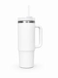 Mindset™ – Tumbler Thermo 900 | Paille Réutilisable & Poignée Ergonomique