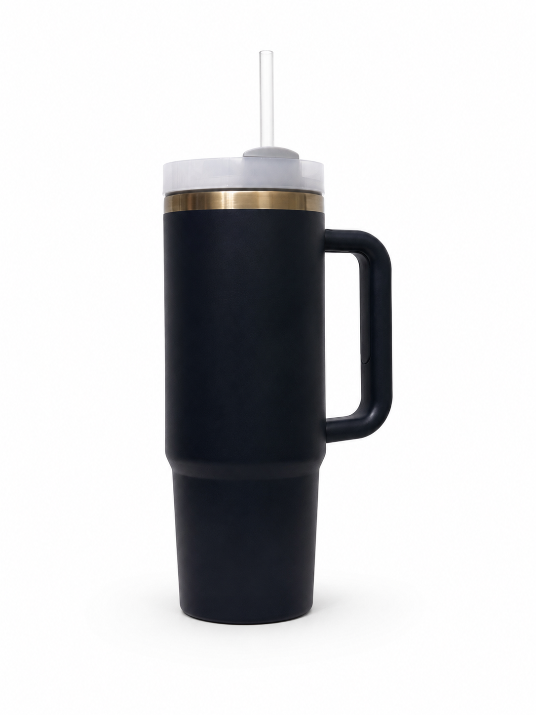 Mindset™ – Tumbler Thermo 900 | Paille Réutilisable & Poignée Ergonomique