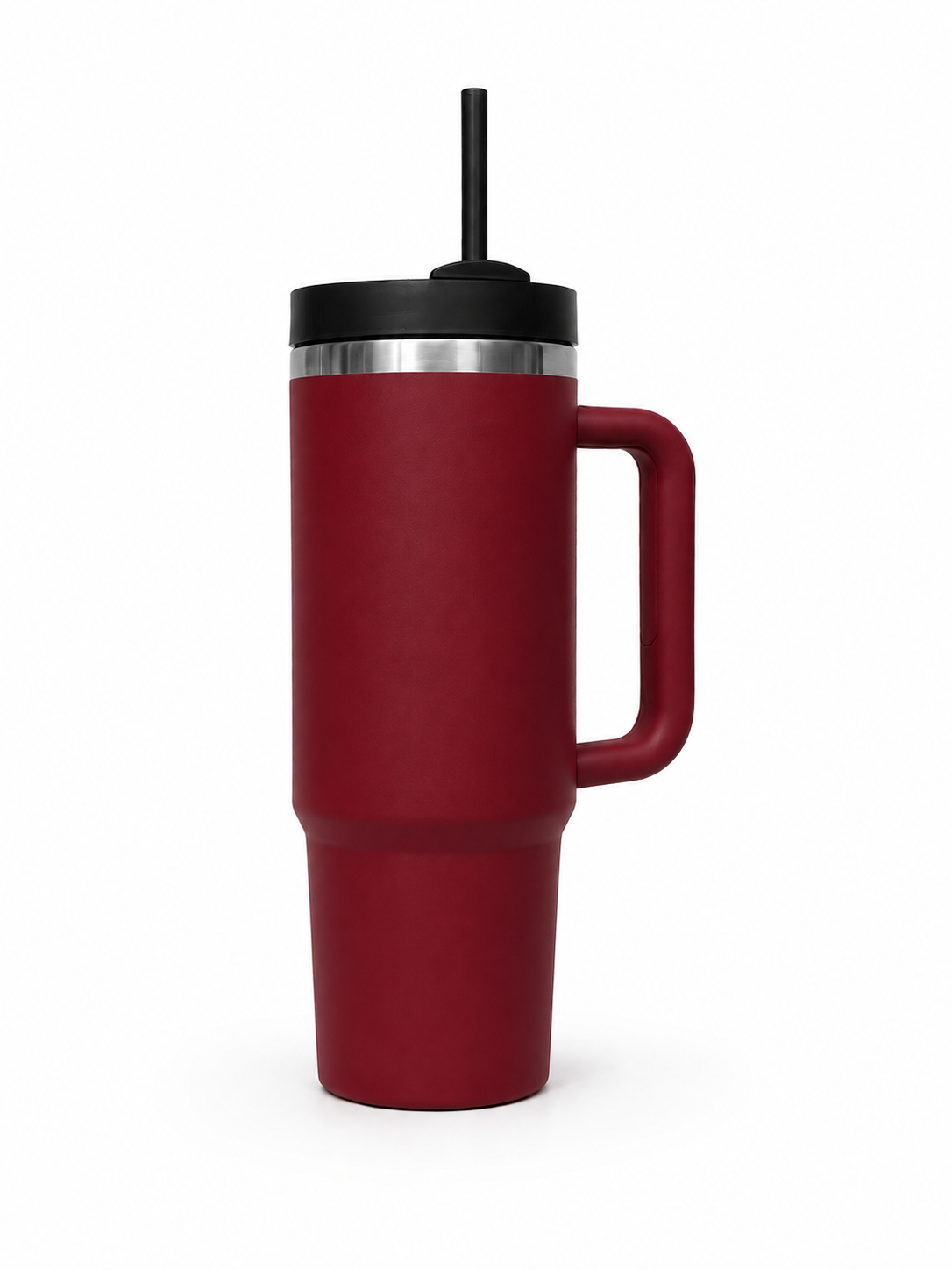 Mindset™ – Tumbler Thermo 900 | Paille Réutilisable & Poignée Ergonomique