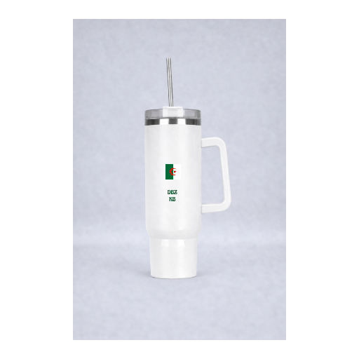 Tumbler Premium Personnalisable avec Paille Intégrée - 900ml